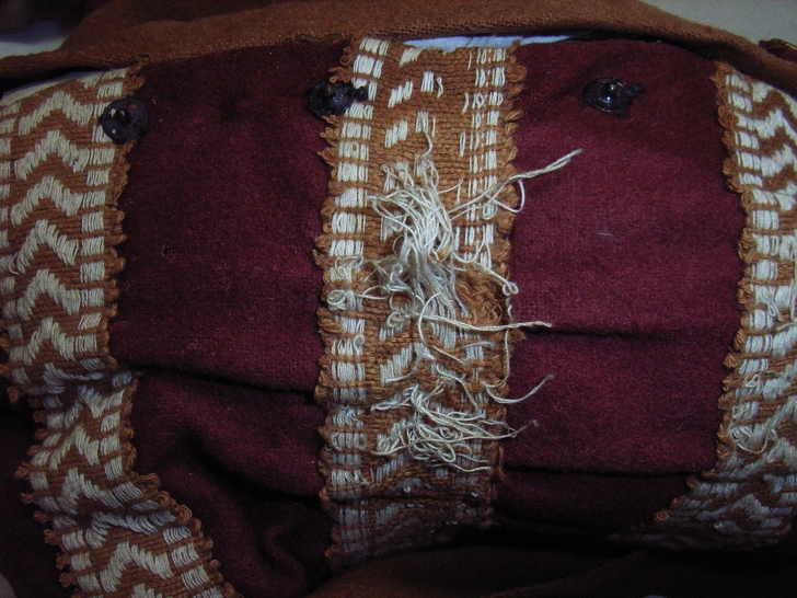 Particolare prima del restauro